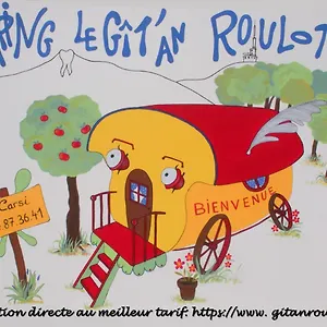 Camping Le Gît´an Roulotte